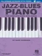Image of jazz blues piano the complete guide with audio hal leonard keyboard style s