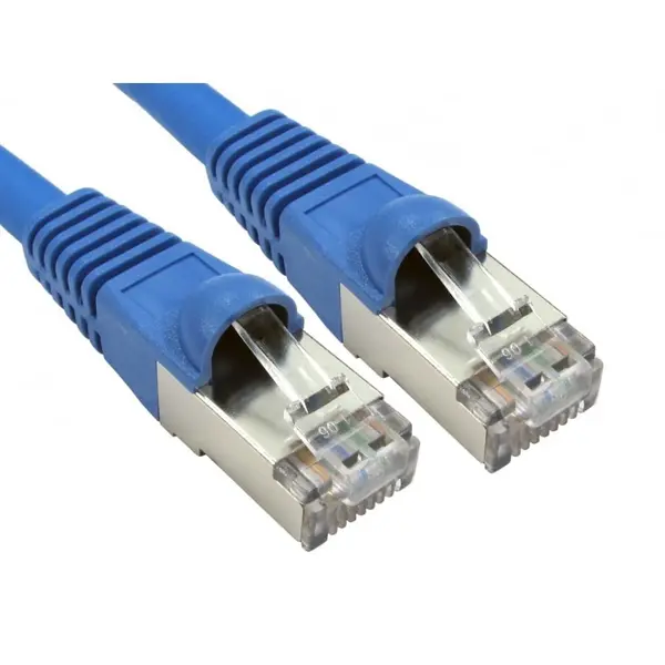 Image of Cables Direct 10m CAT6A Patch Cable (Blue)