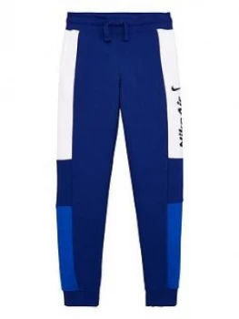 Image of Nike Sportswear Air Older Boys Joggers - Royal Blue, Royal Blue Size M 10-12 Years