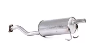 Image of ASMET Rear silencer HONDA 13.017 18030S03E40 End silencer,Rear exhaust silencer,Rear muffler,Muffler silencer,Exhaust muffler silencer,Exhaust muffler