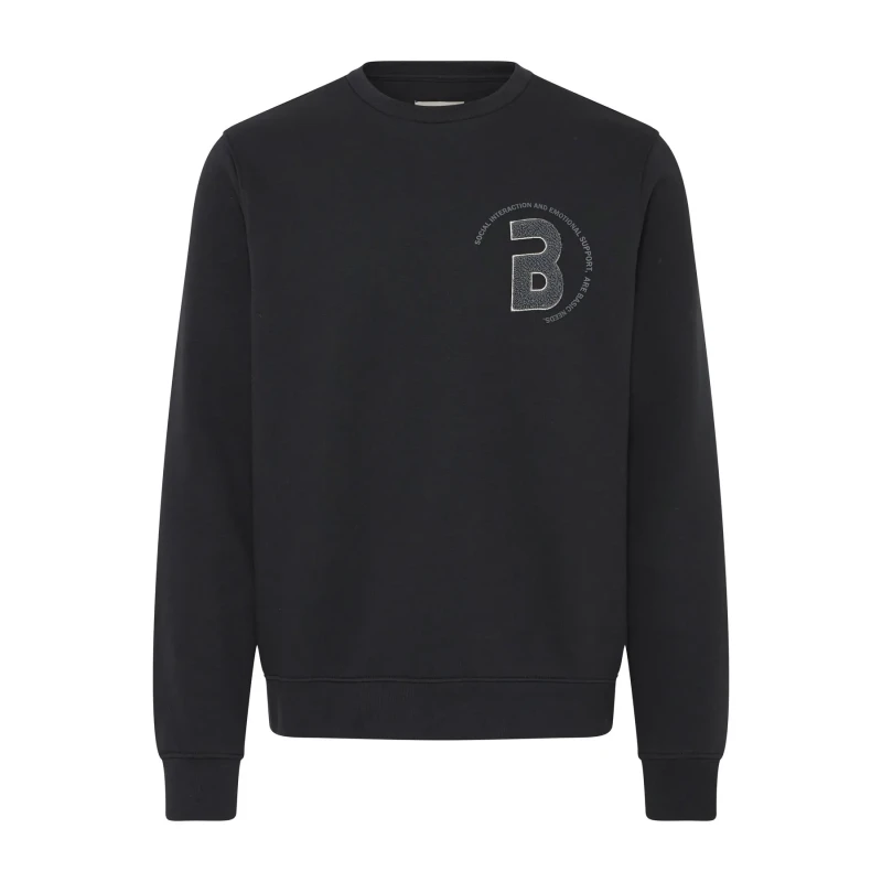 Image of Blend Logo sweatshirt Blend Florian Noir Male XL