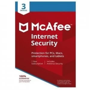 image of McAfee Internet Security 12 Months 3 Devices