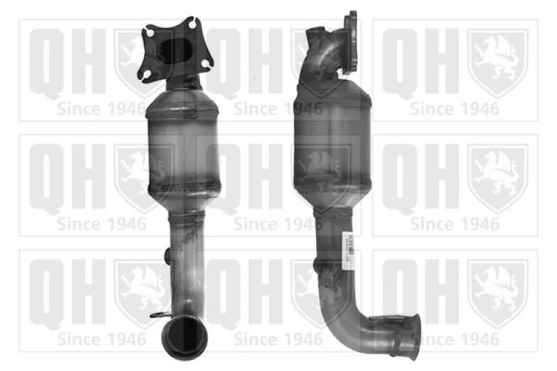 Image of QUINTON HAZELL Catalytic converter QUINTON HAZELL QCAT92266H