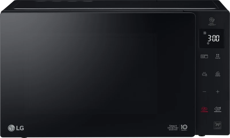 Image of LG NeoChef MH6535GIS 25 Litre 27cm High, Freestanding Small Combination Microwave Oven - Black
