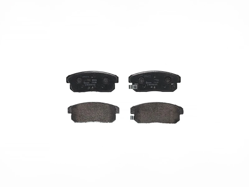 Image of BREMBO Brake pad set BREMBO P 10 005