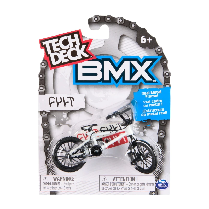 Image of Tech Deck Miniature Bmx Single Bike (One Supplied) Multi unisex