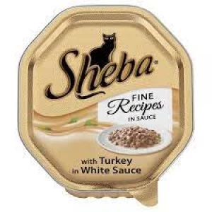 Sheba Turkey in Sauce Cat Food 85g