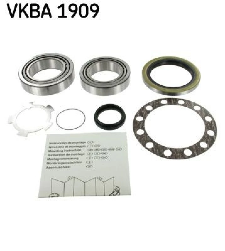 Image of SKF Wheel bearing kit SKF VKBA 1909