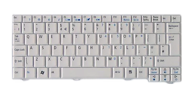 Image of Acer Keyboard 85KS White Belgium