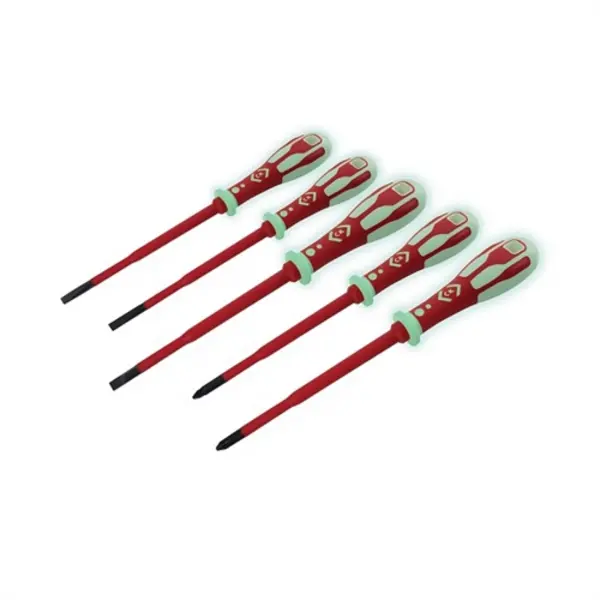 image of C.K 5 Piece - VDE GLO Slim Screwdriver Set