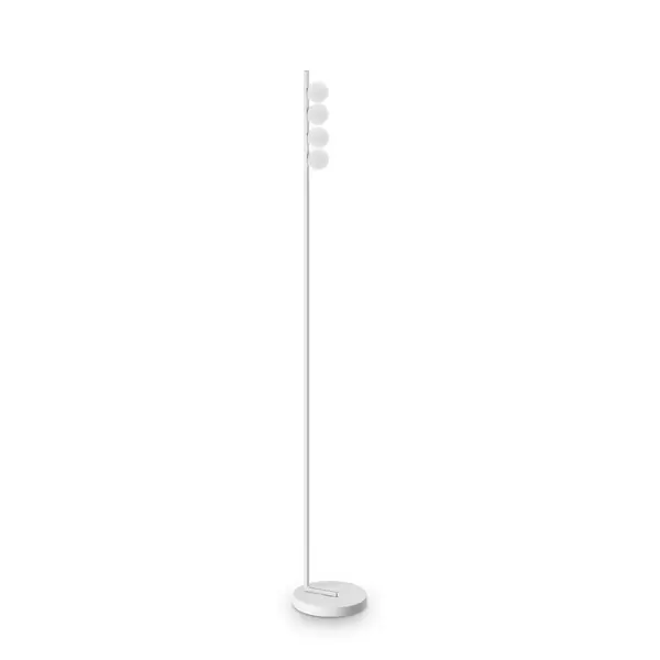 image of Ping Pong 4 Light Multi Arm Floor Lamp White 1000Lm 3000K