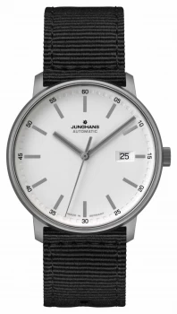 Image of Junghans FORM A Titan Automatic Black Nato Strap Watch