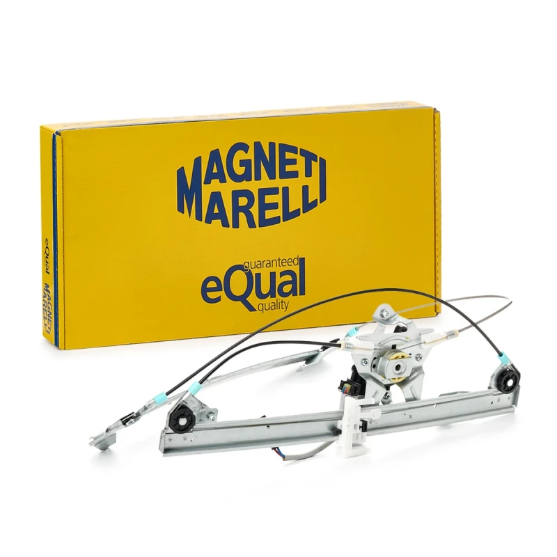 Image of MAGNETI MARELLI 350103170170 Window regulator Right Front, Operating Mode: Electric, with electric motor Window Winder (1561)