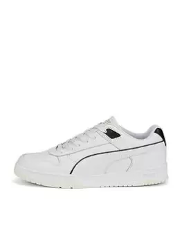 image of Puma RBD Game Low Trainers - White/Black, Size 7, Women