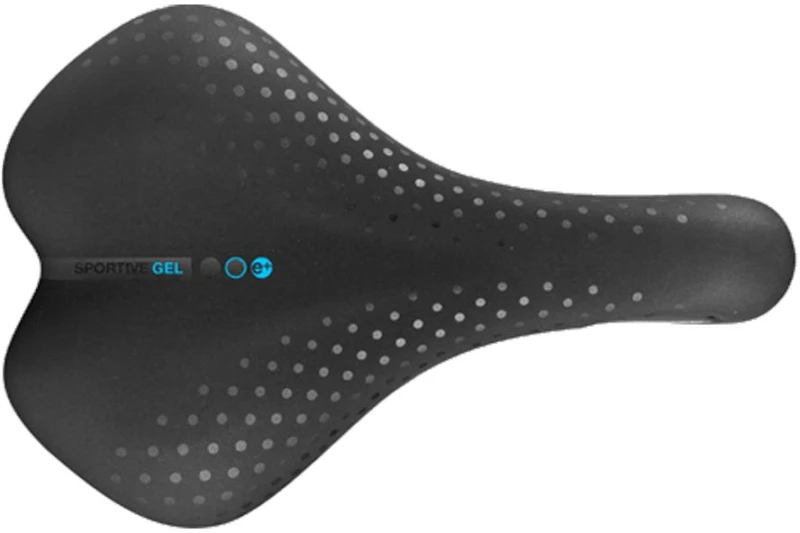 Image of Selle San Marco Bioaktive Sportive Gel Saddle L BLACK - Cycles UK