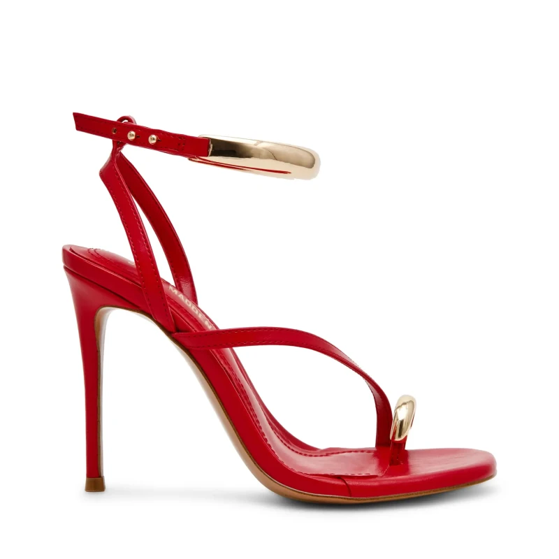 Image of Steve Madden Womens heeled sandals Steve Madden Tia Rouge Female 40