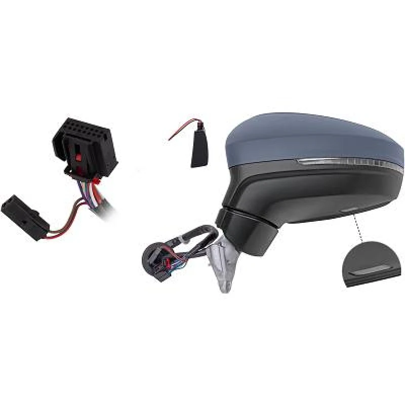 Image of Wing mirror DIEDERICHS 2256525