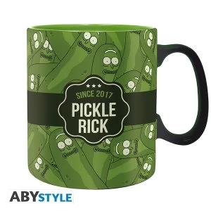 image of Rick And Morty - Pickle Rick Green Mug