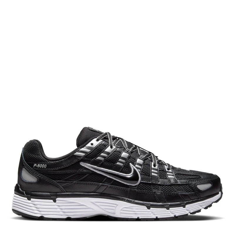 Image of Nike P-6000 Trainers Mens Blk/Wht/Sil male 7 (41)