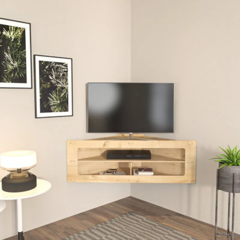 Image of Decorotika Sala TV Stand Light Brown