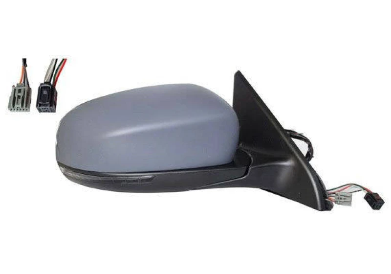 Image of ALKAR 9040828 Wing mirror Right, Electric, Aspherical, primed Outside Mirror (50)