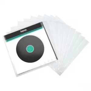 Image of Hama LP Outer Sleeve, Transparent, 10 Pcs