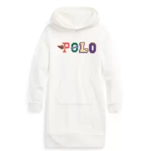 image of Polo Ralph Lauren OTH Hoodie Dress - White