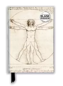 Image of Leonardo da Vinci: Vitruvian Man (Foiled Blank Journal)