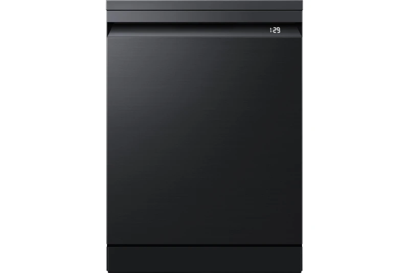 Image of Samsung Series 8 WaterJet Clean DW80H77YBFFU4 WiFi Connected Full Size Dishwasher - Black - B Rated