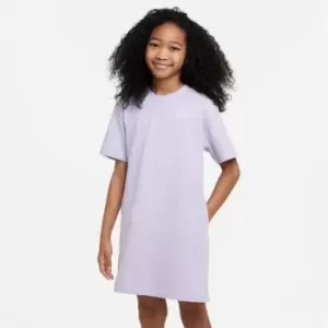 Image of Nike Sportswear Big Kids (Girls') T-Shirt Dress - Pink