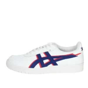 Image of ASICS Sneakers Men Blue white Pelle/camoscio