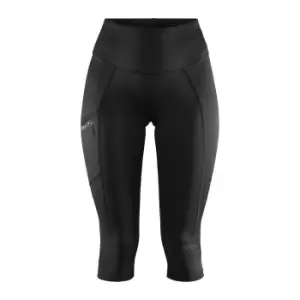 image of Craft Womens/Ladies ADV Essence 3/4 Leggings (M) (Black)