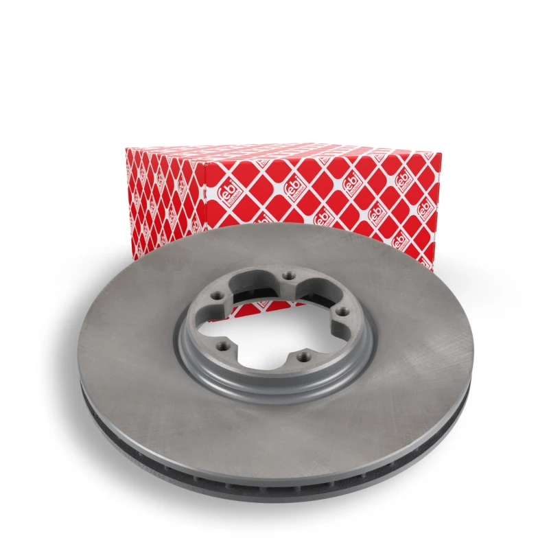 Image of FEBI BILSTEIN 19515 Brake disc Front Axle, internally vented, Coated Brake Disc (82)