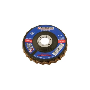 image of Surface Conditioning Discs 115mm x 22mm Coarse - Pack of 5 - 32075 - Abracs