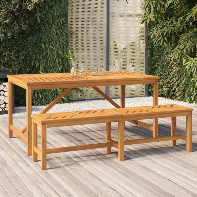 Image of VIDAXL Vidaxl - Garden Bench 150cm Solid Wood Acacia 362238