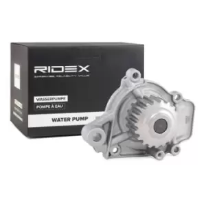 Image of RIDEX Water pump HONDA,ROVER 1260W0013 19200P01003,19200P01004,19200P10A02 Engine water pump,Water pump for engine 19200P1GE02,19200P1JE02,19200P7A003