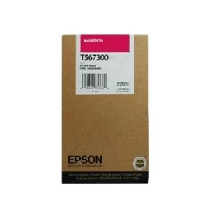 Image of Epson T5673 Magenta Ink Cartridge