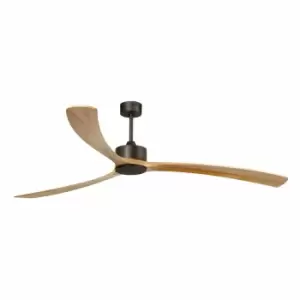 image of Kauai Designer Brown 3 Blade Ceiling Fan