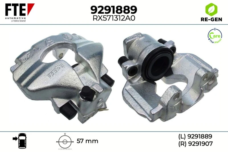 Image of Brake caliper FTE 9291889