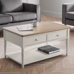 Image of Julian Bowen Provence 2 Drawer Coffee Table
