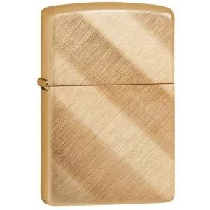 Image of Zippo Diagonal Weave Brass Windproof Lighter