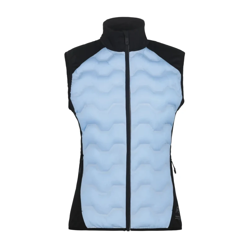 Image of Womens sleeveless softshell sports jacket Rukka Merjala Bleu Female 44