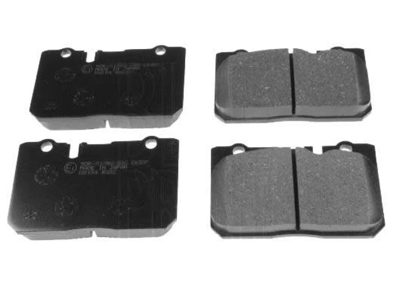 Image of Blue PRINT ADT34287 Brake pad set Front Axle, prepared for wear warning indicator Brake Pad Set,disc brake (402)