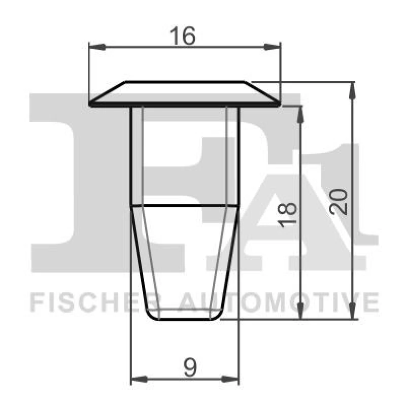 Image of FA1 Trim clip FA1 11-60012.5