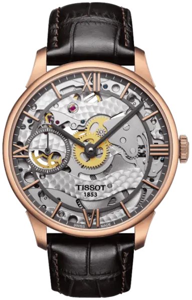 image of Tissot Watch Chemin des Tourelles Skeleton - Skeleton TS-624