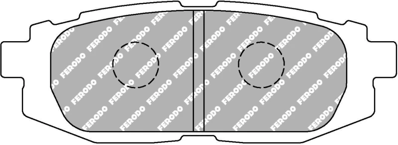 Image of Brake pad set FERODO RACING FCP4187H