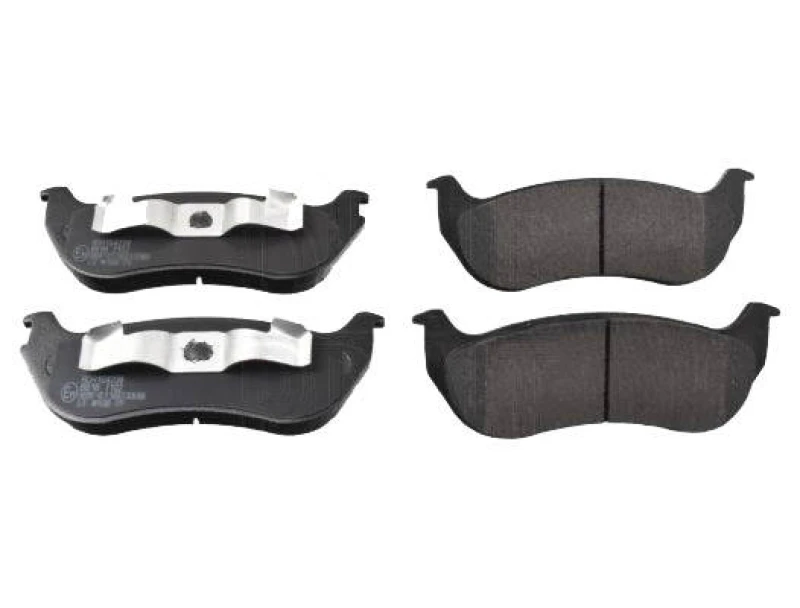 Image of Blue PRINT ADA104238 Brake pad set Rear Axle, with piston clip Brake Pad Set,disc brake (402)