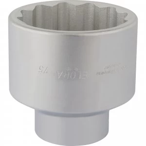 Image of Elora 1" Drive Bi Hexagon Socket Metric 1" 75mm