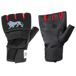 Image of Lonsdale Gel Handwrap - Black/Red