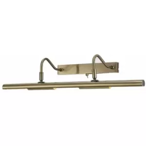 Image of Antique Brass chalk wall lamp 4 bulbs 12,5cm